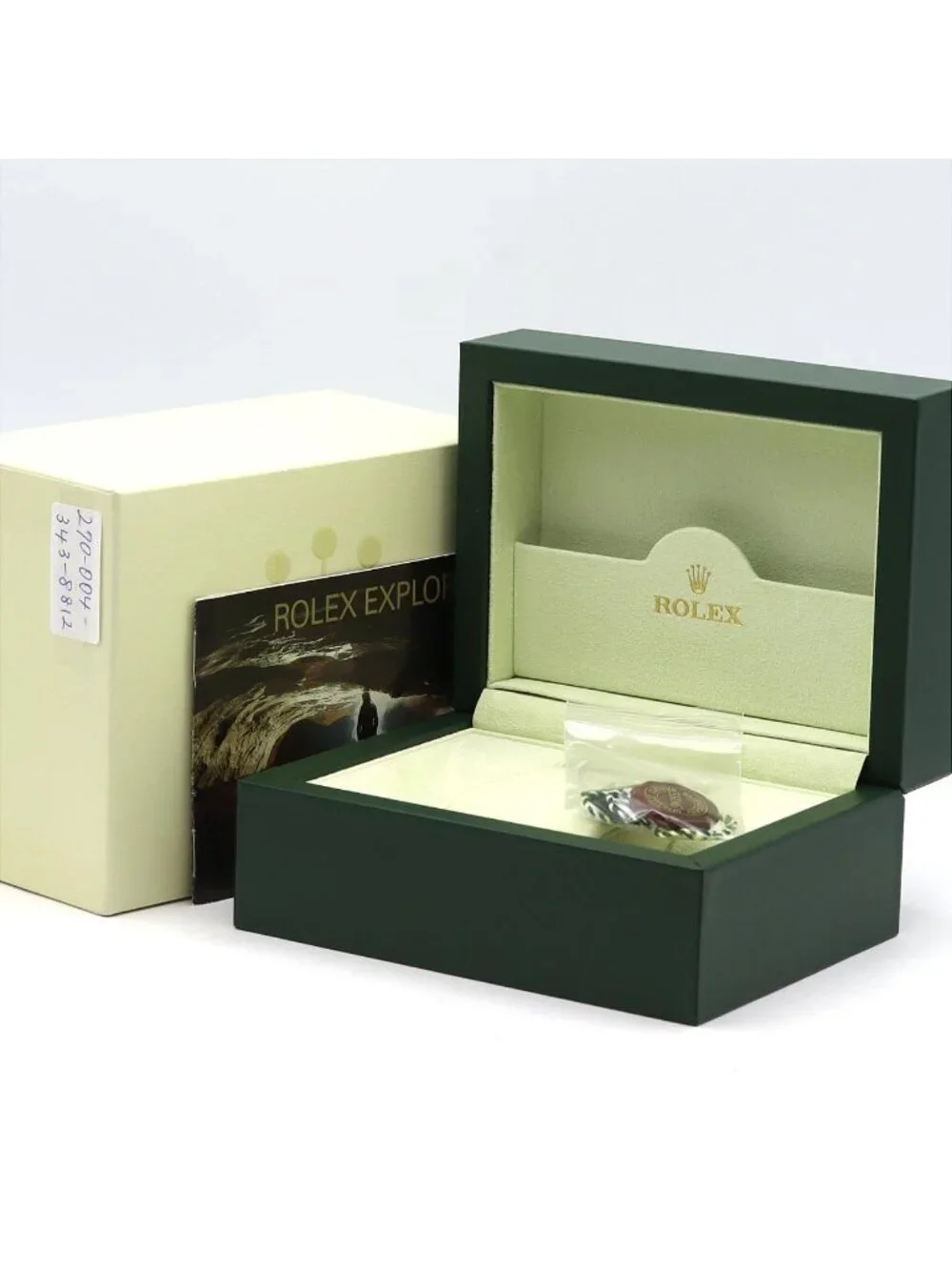 Rolex Explorer I SS Automatic D Number Watch
